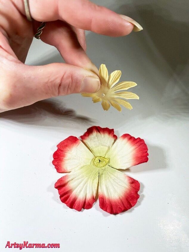 como usar flores falsas para decorar na primavera