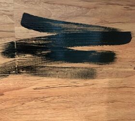 get the barn wood look by using vinyl flooring