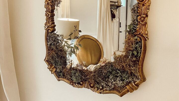 s 16 clever ways to create neutral home decor on a budget, Trending Moss Mirror