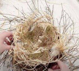 how to make a diy bird nest