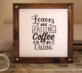 s 20 smart diys that are getting coffee lovers really excited, This fun framed coffee sign