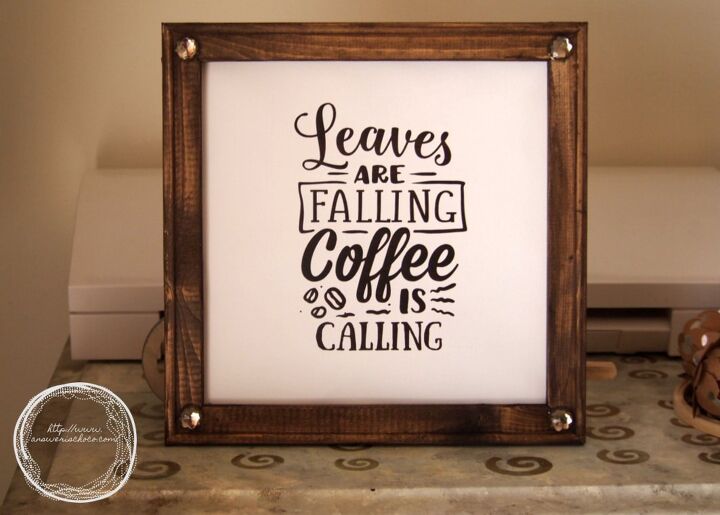 s 20 smart diys that are getting coffee lovers really excited, This fun framed coffee sign