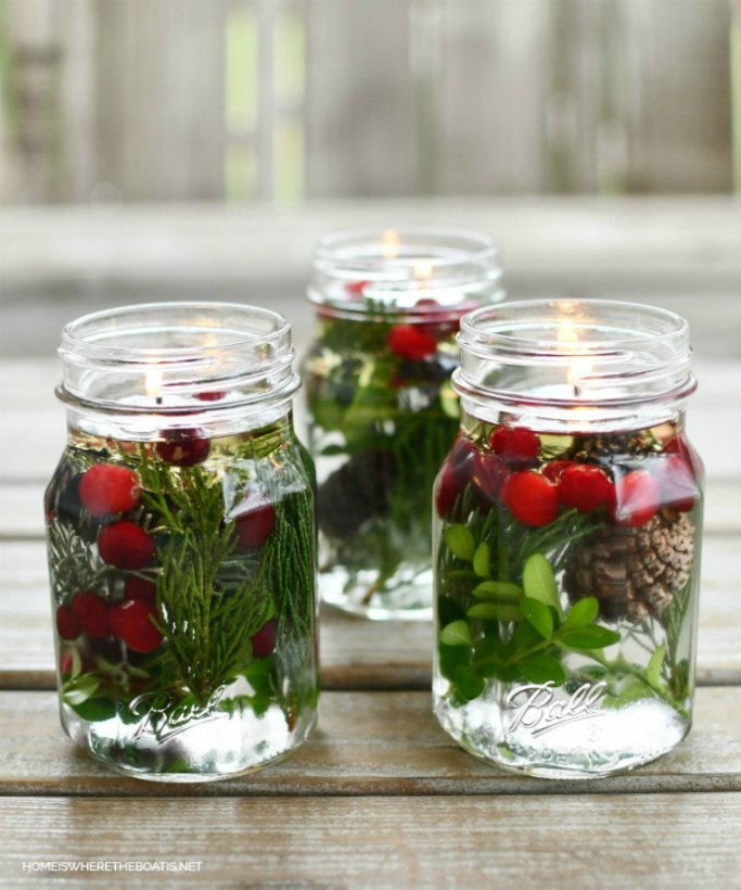16 ideas de velas decorativas para iluminar tu hogar, L mparas de velas Mason Jar f ciles y r pidas