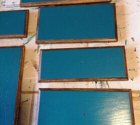 i painted my kitchen cabinets teal