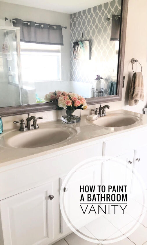 15 melhorias satisfatrias em casa que voc pode fazer em um fim de semana, Como pintar um arm rio de banheiro em um fim de semana