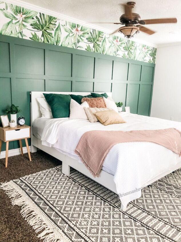 dale vida a tu casa con 17 magnficas ideas de cambio de imagen en verde, Transformaci n completa del dormitorio