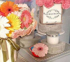 create decorate with concrete containers