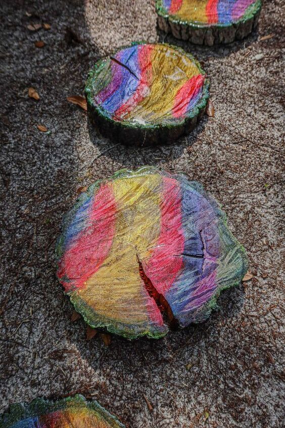 crafting whimsical stepping stones with unicorn spit