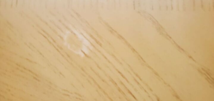 q how to refinish this table top