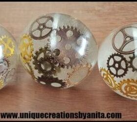 s 18 creative ways to use epoxy resin throughout your home, Mold funky steampunk doorknobs