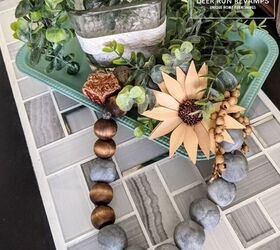 How To Make Concrete Looking Boho / Farmhouse Beads Using Clay & Paint