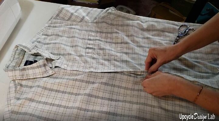 fundas de almohada recicladas de camisas de hombre