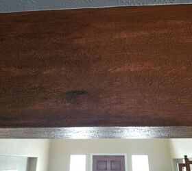 how to fake a wooden beam