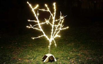 Cómo hacer un árbol de hadas con luces de cuerda