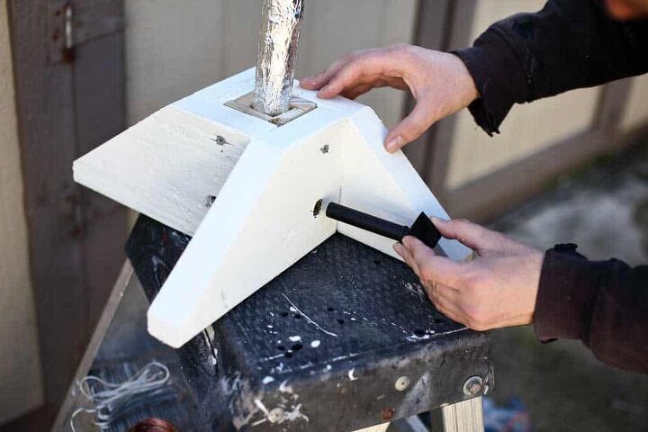 how to make a diy fairy light tree with string lights