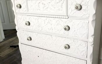 DIY Textured Dresser