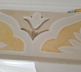 how to paint a decorative ceiling border