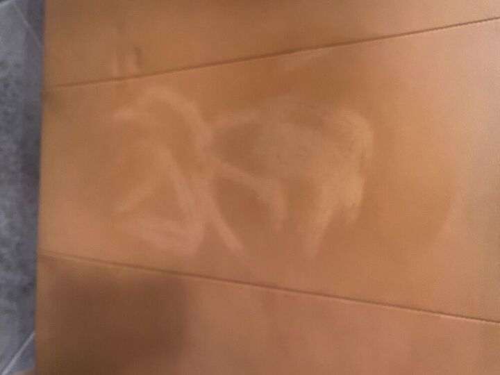 q how do i repair discoloring on leather couch caused by alcohol