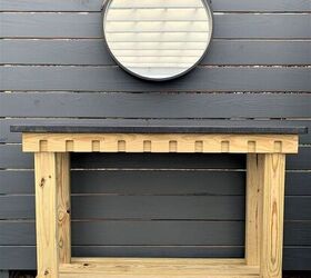 outdoor console table how to build it in a couple of hours