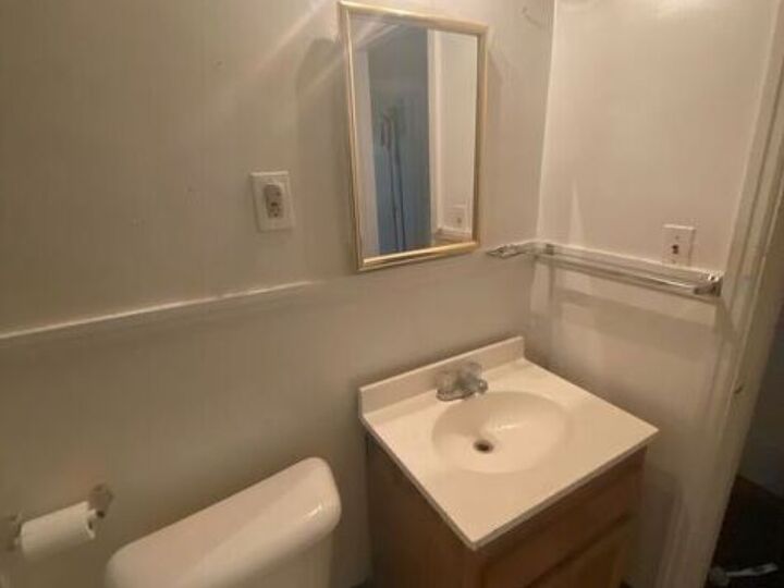 q make this bathroom updated