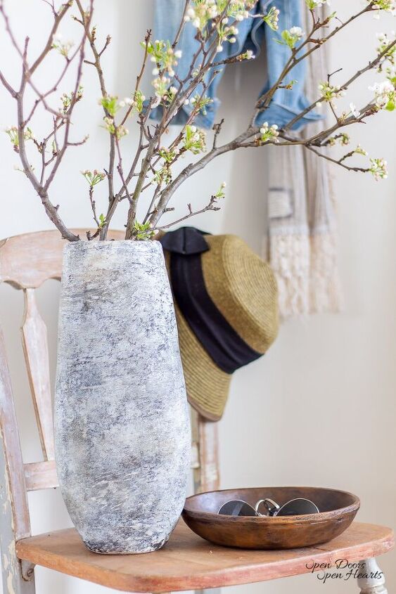 aged stone vase a stunning and easy diy