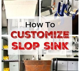 how to customize two different utility slop sinks