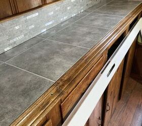 how to add a clear glossy protective top coat to tile
