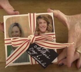 Cómo hacer posavasos con foto para un regalo personalizado (incluye vídeo)