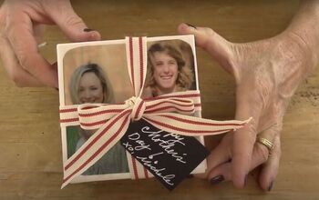  Como fazer porta-copos de fotos para um presente personalizado (inclui vídeo)