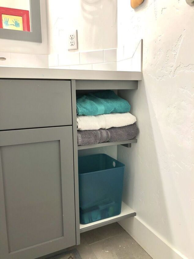 bathroom niche to storage sleek