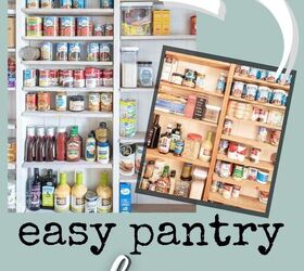 easy pantry makeover laundry room refresh