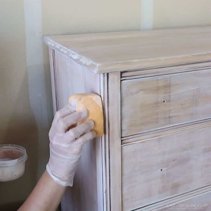 diy raw wood dresser