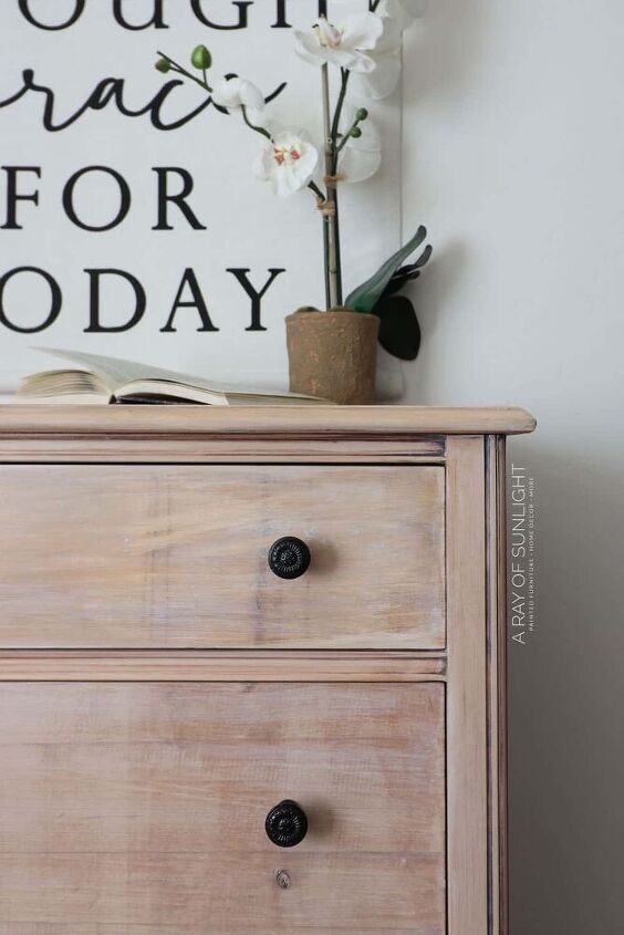 diy raw wood dresser