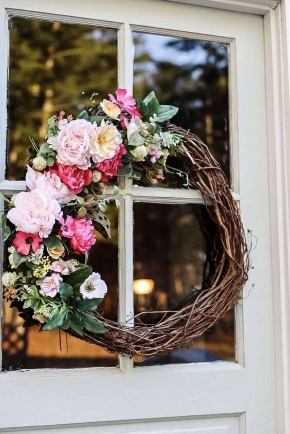 pretty spring wreath