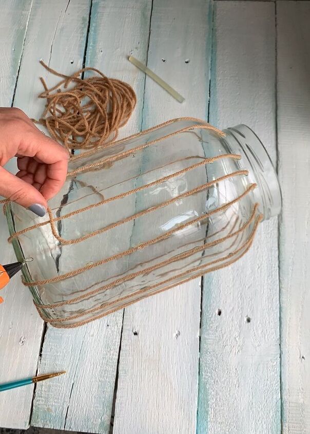 the easiest way to make a patio lantern