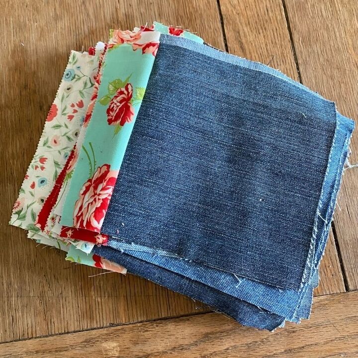 quick denim quilt improv quilt with instructions, Photo Upcycle My Stuff