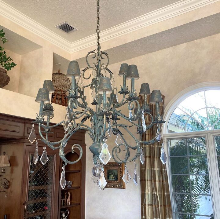 no need for an electrician to remove your chandelier