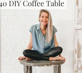 do it yourself coffee table on a small budget 40 for the win