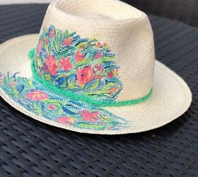 can i use oil based paint to paint a design on a straw hat how seal