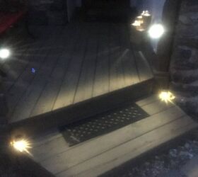 quick lights for my deck stairs you can put almost anywhere
