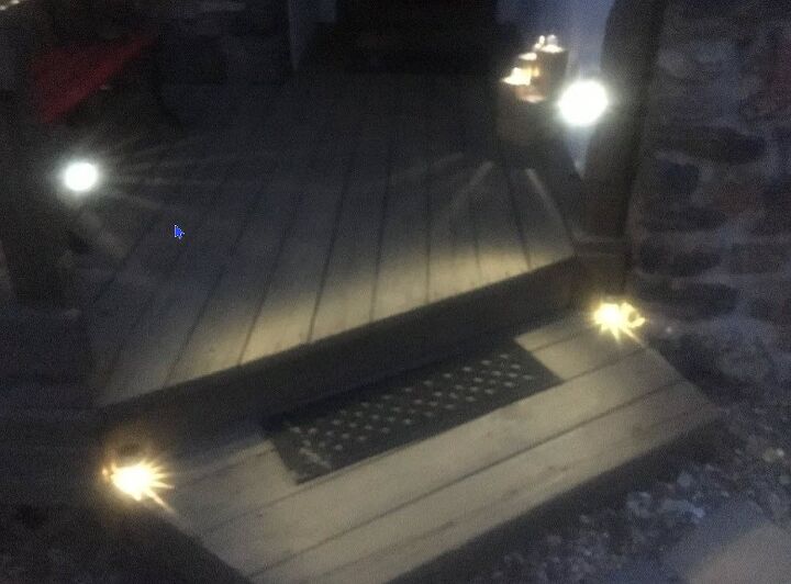 luzes rpidas para as escadas do meu deck podem ser colocadas em quase qualquer lugar