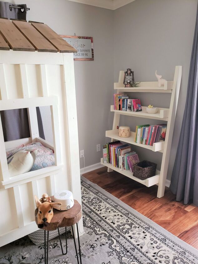 s 16 beautiful ideas for book collectors, This lovely leaning scrap wood bookcase