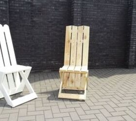 s 14 of the most impressive ways to transform a pallet right now, Create beautiful outdoor chairs
