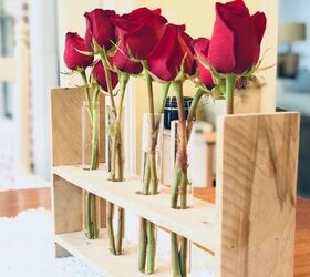 s 14 of the most impressive ways to transform a pallet right now, Turn it into a floral centerpiece