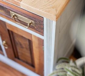 easy antique washstand makeover