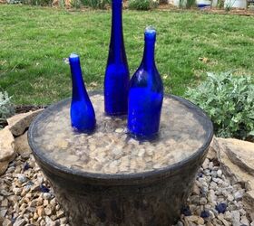 These Plans Let You Build Your Own Backyard Wine Bottle Fountain