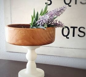 easy diy pedestal bowl