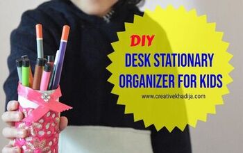 Organizador de escritorio infantil DIY | Manualidades de 5 minutos para niños