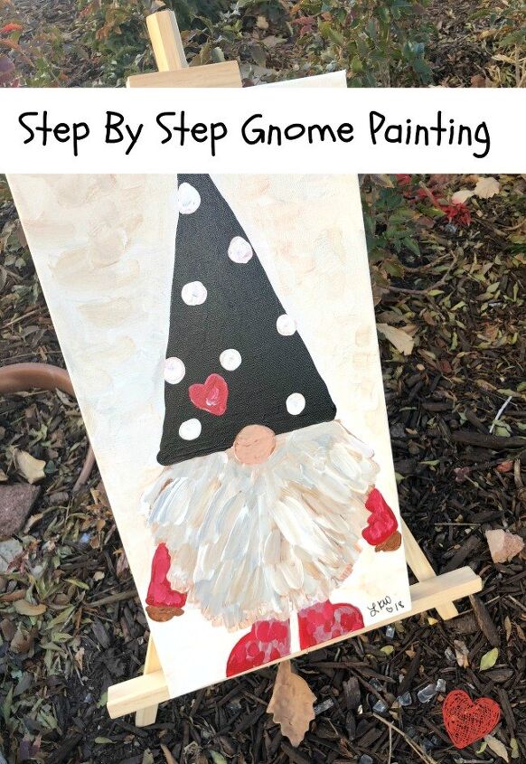 gnome pintando passo a passo
