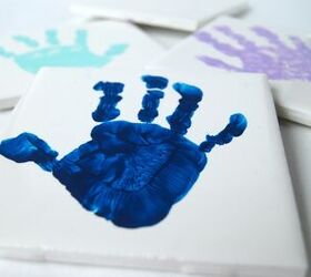 s 25 mother s day gift ideas that ll make your mom feel special, These adorable handprint coasters